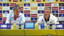 3η ΑΕΚ-ΑΕΛ 4-0 2017-18 Συνέντευξη τύπου (Novasports)