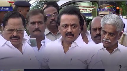 ஆளுநர் நடவடிக்கை எடுக்காவிட்டால் நீதிமன்றத்தை நாடுவோம்-ஸ்டாலின் பேட்டி-வீடியோ