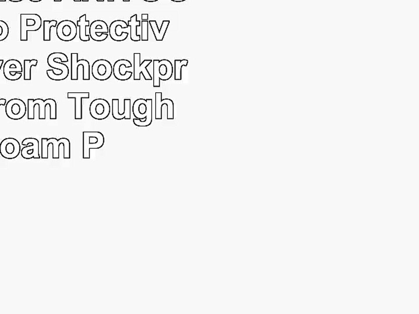 ⁣iPad Pro Case ANITOON iPad Pro Protective Case Cover Shockproof Made from Tough EVA