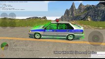 BeamNG.Drive Mod : Lada VAZ 2115 Police (Crash test)