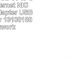StarTech USB 30 to Gigabit Ethernet NIC Network Adapter  USB to RJ45 for 101001000