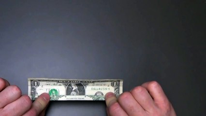 Dollar Origami Cross Tutorial - How to fold a Dollar Cross with In God we Trust