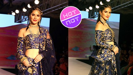 Sunny Leone Rampwalk As A Stunning Bride At Bombay Times Fashion Week 2017