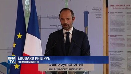Irma: Édouard Philippe dénonce "une polémique politicienne" menée par des responsables "alléchés par la souffrance"