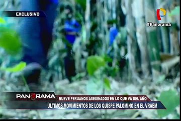 VRAEM: últimos movimientos narcoterroristas