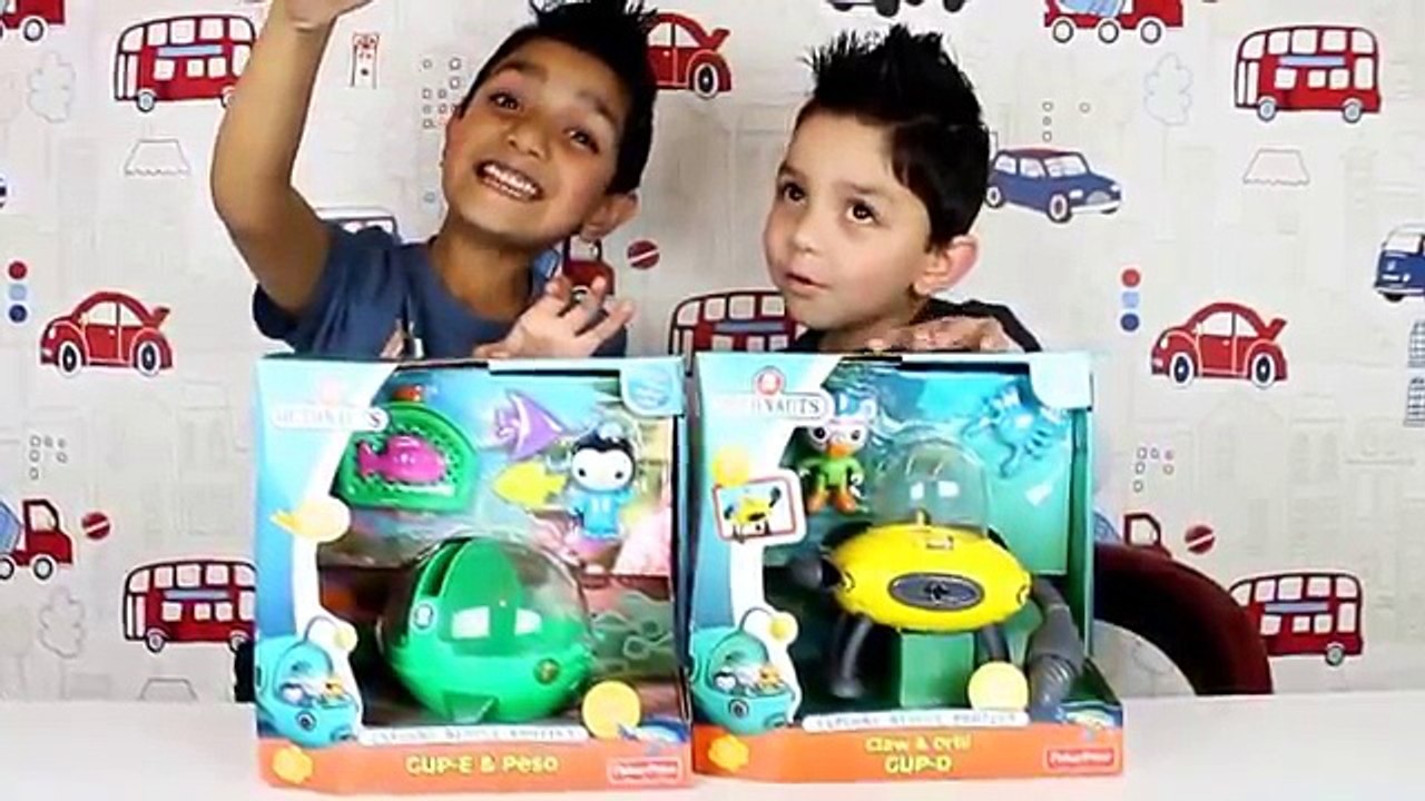 Octonauts Gup E & Peso, Claw & Drill Gup D