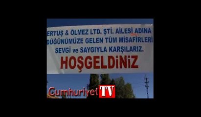 Aşiret düğününde geline 15 kilo altın takıldı