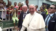 Pope gets bruised and bloodied in Colombia