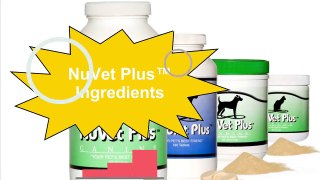 Nuvet Labs Vitamins For Pets