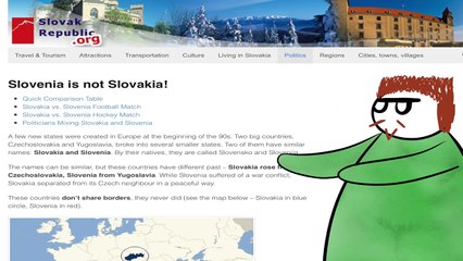 Why Do Slovakia & Slovenia Have Such Similar names?