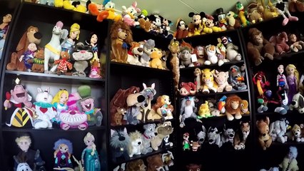 Disney plush collection soft toy room