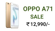 OPPO A71 Mobile - Look, Price, Sale (Flipkart, Amazon, and Snapdeal)