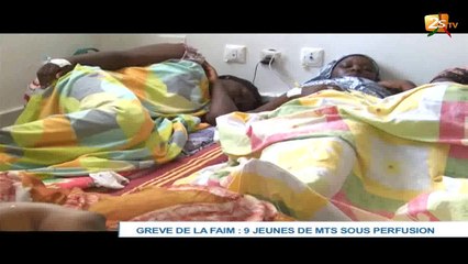 GRÈVE DE LA FAIM : 9 JEUNES DE MANKO TAXAWU SÉNÉGAL SOUS PERFUSION