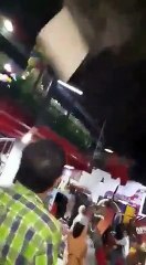 Le tremblement de terre au Mexique filmé par une personne dans un bowling