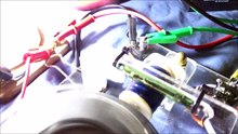 DC Pulse Motor to AC Magnet Generator!