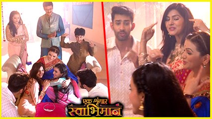 Meghna-Kunal, Naina-Karan DANCE TOGETHER At Sharda's Birthday Party  Ek Shringaar Swabhimaan