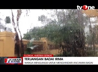 Warga AS Mengungsi Hindari Terjangan Badai Irma