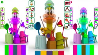 ★NEW★ Learn Colours With Talking PATO Colors Reion Compilation Funny Videos 2016