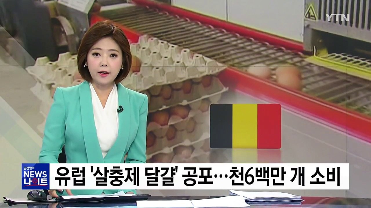 '살충제 달걀' 천6백만 개 소비...벨기에, EU에 '늑장 통보' / YTN