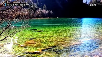 쑥대밭 된 세계자연유산...관광객 전원 대피 / YTN