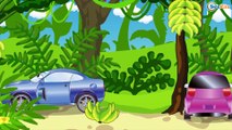 The Green Monster Truck with FRIENDS | The Big Race in the City of Cars Cartoons for Children
