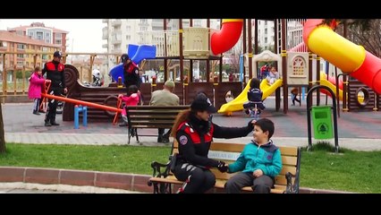 Bursa Emniyeti'nden kurtuluş videosu