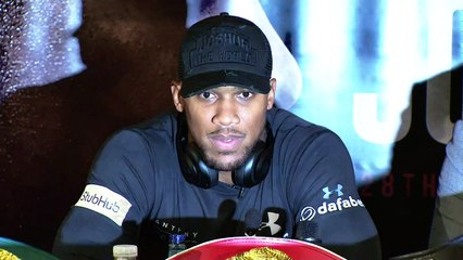 Joshua says he is ready to "go to war" ahead of Pulex clash