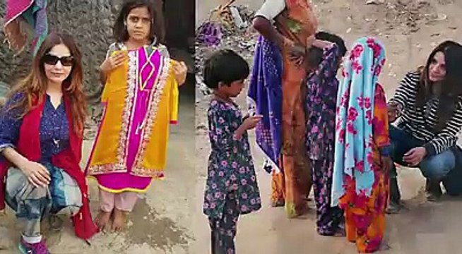 Women Saver Foundation by ZARA KHAN share this EID-ul-Azha with poor Kids