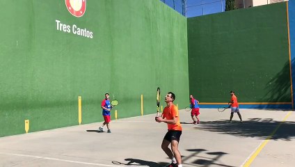 Frontenis 2ª división Tres Cantos vs Rivas 3ª partida