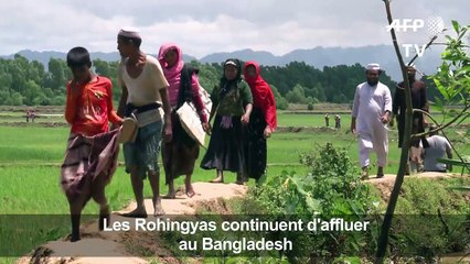 Les Rohingyas continuent d'affluer au Bangladesh
