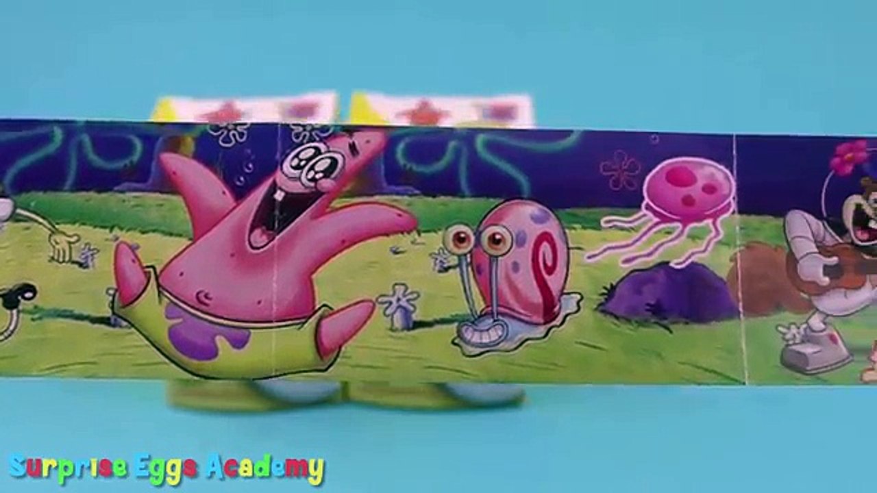 Kinder Surprise Eggs Hunt With Spongebob Squarepants + Playdoh Egg By Disney Cars Toy Club
