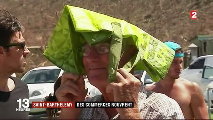 Ouragan Irma : les commerces rouvrent à Saint-Barthélemy