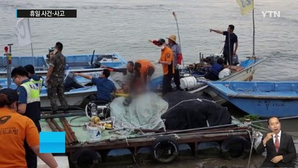 막바지 피서객 몰린 휴일...잇단 수난 사고 / YTN