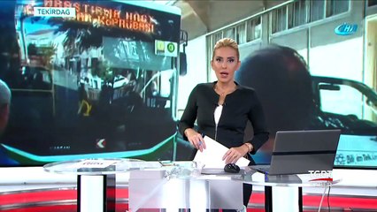 Trafiği Tıkayan Aracı Böyle Çektiler