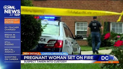 Download Video: Man Accused of Setting Pregnant Girlfriend on Fire