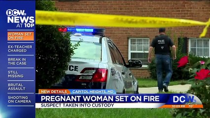 Man Accused of Setting Pregnant Girlfriend on Fire