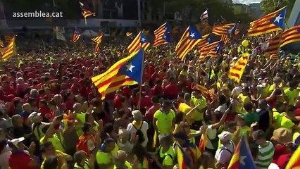 Minut de silenci i cant d''Els Segadors'