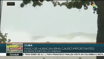 Destrozos y graves pérdidas deja en Cuba a su paso el meteoro Irma