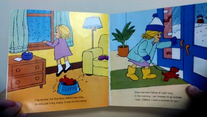 Cliffords First Snow Day