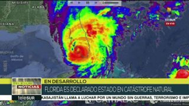 teleSUR Noticias: Florida es declarado estado en catástrofe natural
