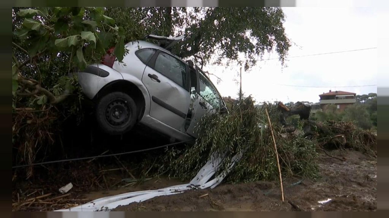 'Land unter' nach Unwettern in Livorno