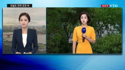 [날씨] 오늘도 전국 곳곳 비...제주도는 폭염 / YTN