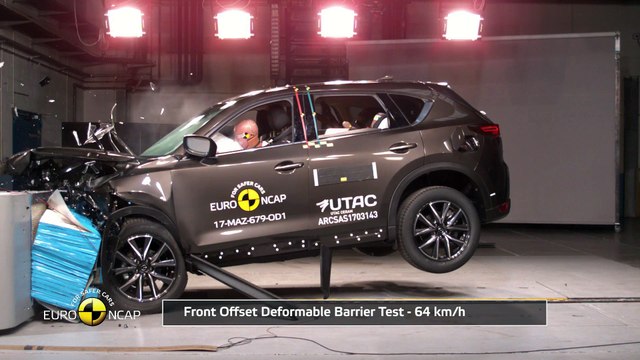 Le Mazda CX-5 obtient cinq étoiles aux crash-tests Euro NCAP