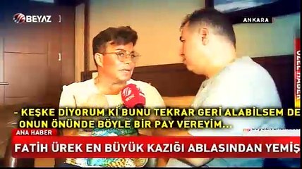 Fatih Ürek'ten çok özel açıklamalar