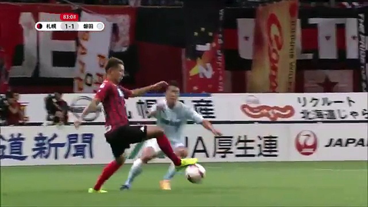 Consadole Sapporo 2:1 Iwata (Japanese J League. 9 September 2017)