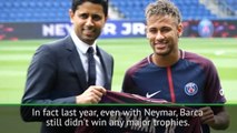 Barca are far weaker without Neymar - Albertini