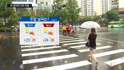 [날씨] 주말에도 가끔 비...더위는 주춤 / YTN