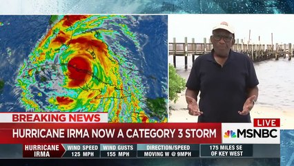 Hurricane Irma Now a Category 3, Could 'Re-Engergize' to Category 4  MSNBC