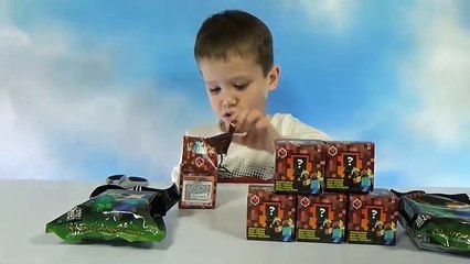 Майнкрафт Игрушки Сюрприз,Minecraft Toys Unboxing как Киндеры