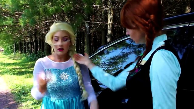 Frozen Elsa Becomes HAIRY!! w/ Spiderman Spidergirl Princess Rapunzel Anna Joker! Superher